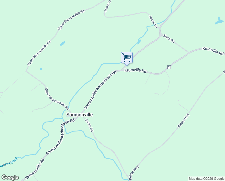 map of restaurants, bars, coffee shops, grocery stores, and more near in Samsonville