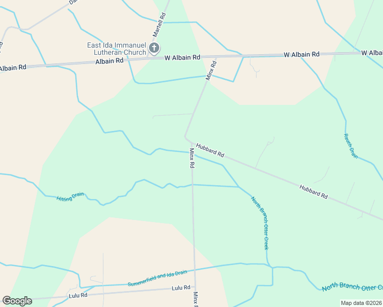 map of restaurants, bars, coffee shops, grocery stores, and more near 15113 Minx Road in Monroe