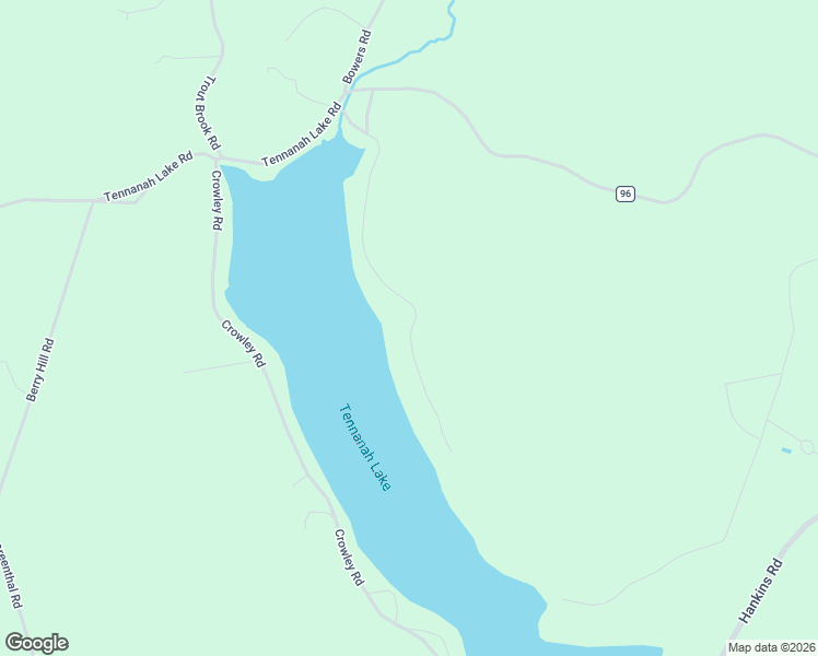 map of restaurants, bars, coffee shops, grocery stores, and more near 108 Smith Lake Road in Roscoe
