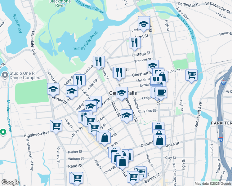 19 Hedley Avenue, Central Falls RI Walk Score