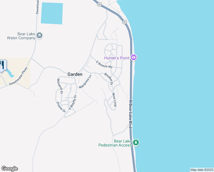 map of restaurants, bars, coffee shops, grocery stores, and more near 3087 Breaker Drive in Garden City