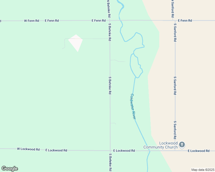 map of restaurants, bars, coffee shops, grocery stores, and more near 148 South Behnke Road in Coldwater