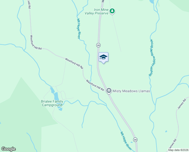 map of restaurants, bars, coffee shops, grocery stores, and more near 32 Westford Hill Road in Ashford