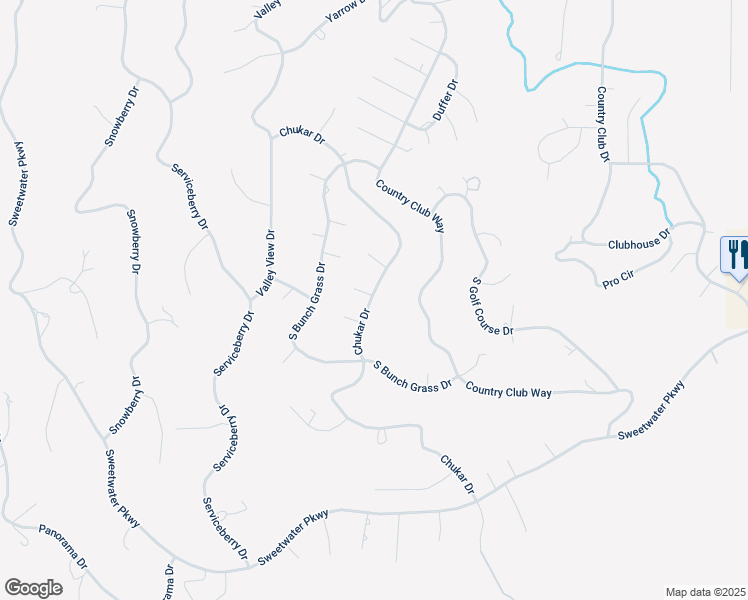 map of restaurants, bars, coffee shops, grocery stores, and more near 3042 Chukar Drive in Garden City