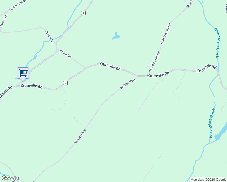 map of restaurants, bars, coffee shops, grocery stores, and more near 42 Kelder Highway in Olivebridge