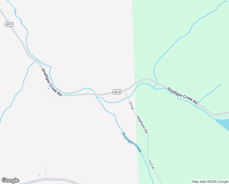 map of restaurants, bars, coffee shops, grocery stores, and more near Shadigee Creek Rd in Starrucca