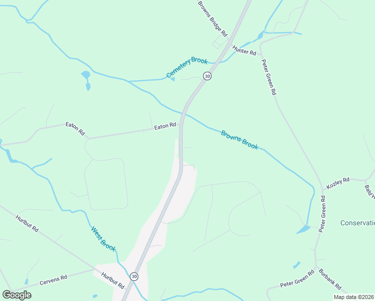 map of restaurants, bars, coffee shops, grocery stores, and more near 316 Crystal Lake Road in Tolland