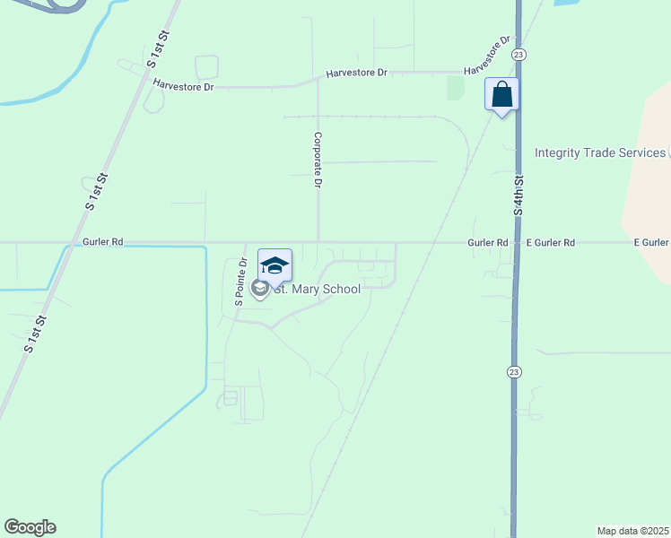 map of restaurants, bars, coffee shops, grocery stores, and more near 262 Bent Grass Circle in DeKalb