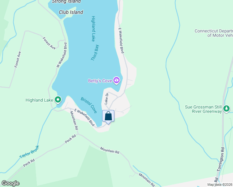 map of restaurants, bars, coffee shops, grocery stores, and more near 720 Lake Drive in Winchester
