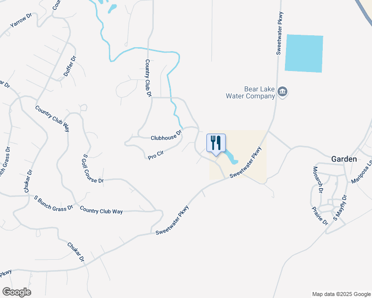 map of restaurants, bars, coffee shops, grocery stores, and more near 200 East Froghair Creek in Garden City