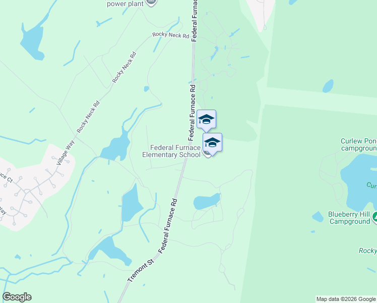 map of restaurants, bars, coffee shops, grocery stores, and more near 860 Federal Furnace Road in Plymouth