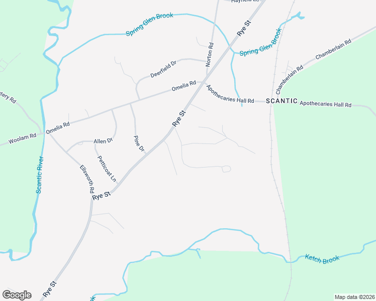 map of restaurants, bars, coffee shops, grocery stores, and more near 0 Napoleon Drive in East Windsor