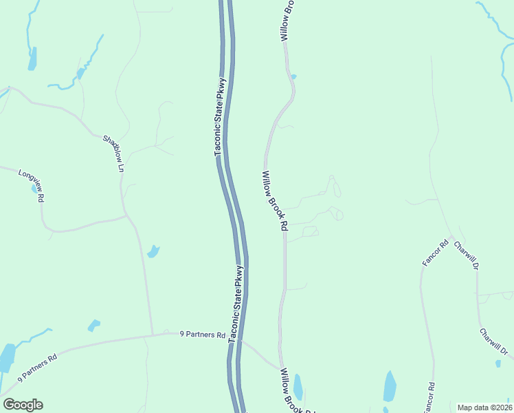 map of restaurants, bars, coffee shops, grocery stores, and more near 443 Willow Brook Road in Clinton Corners