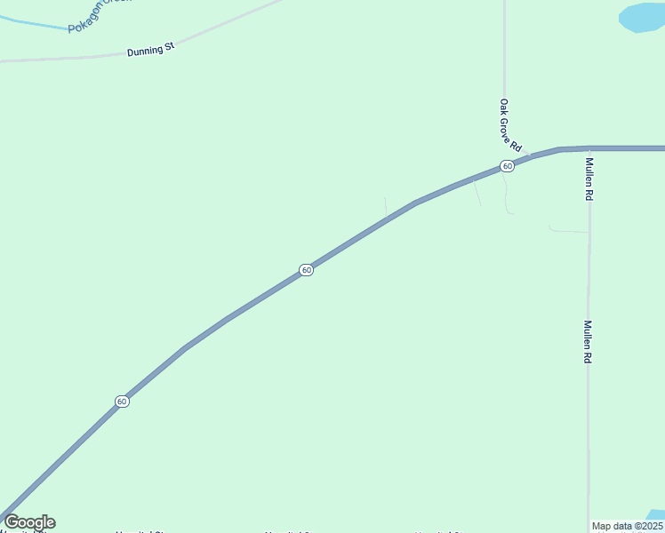 map of restaurants, bars, coffee shops, grocery stores, and more near 25694 Michigan 60 in Cassopolis