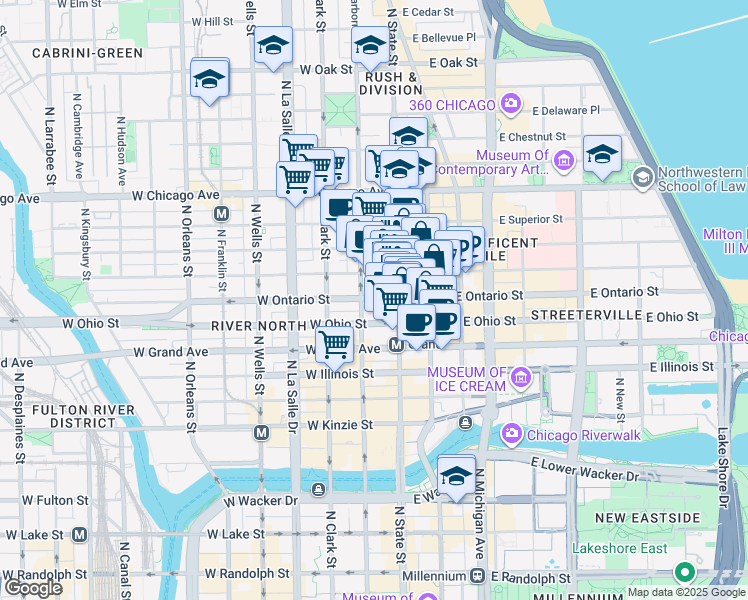 map of restaurants, bars, coffee shops, grocery stores, and more near 410 Chevron Circle in Jupiter