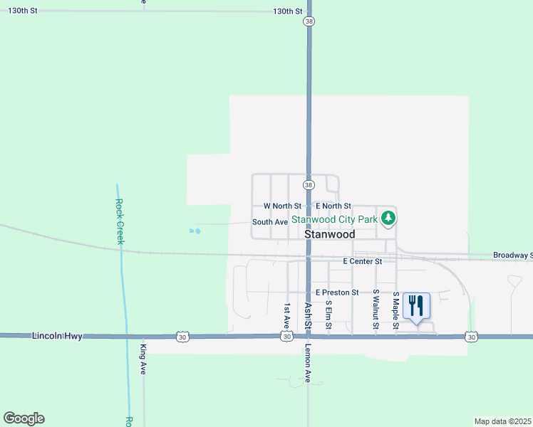 map of restaurants, bars, coffee shops, grocery stores, and more near in Stanwood