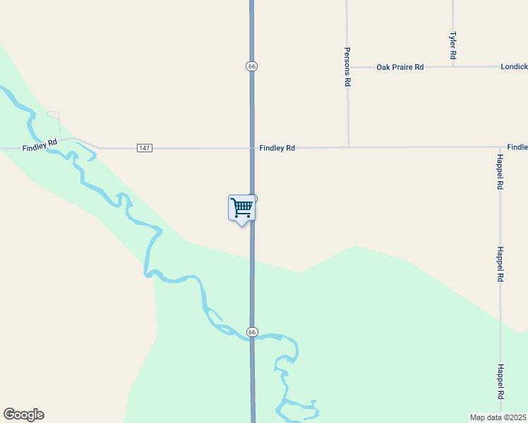 map of restaurants, bars, coffee shops, grocery stores, and more near 62199 Michigan 66 in Sturgis