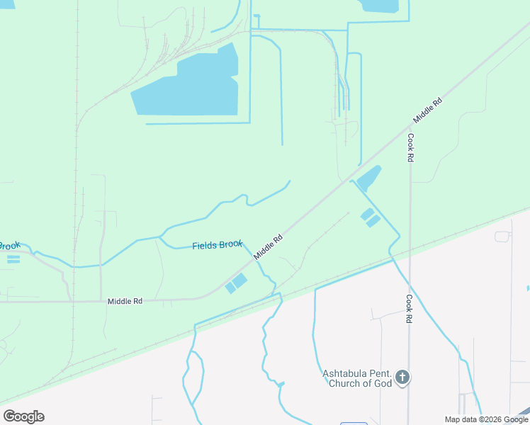 map of restaurants, bars, coffee shops, grocery stores, and more near 3129 Middle Road in Ashtabula