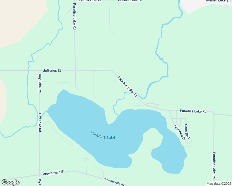 map of restaurants, bars, coffee shops, grocery stores, and more near 17689 Paradise Lake Road in Vandalia