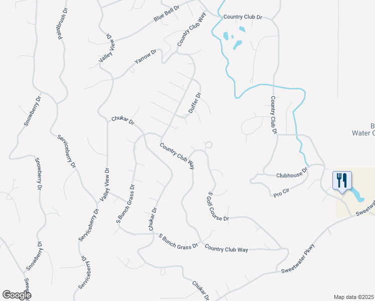map of restaurants, bars, coffee shops, grocery stores, and more near 2882 South Golf Course Drive in Garden City