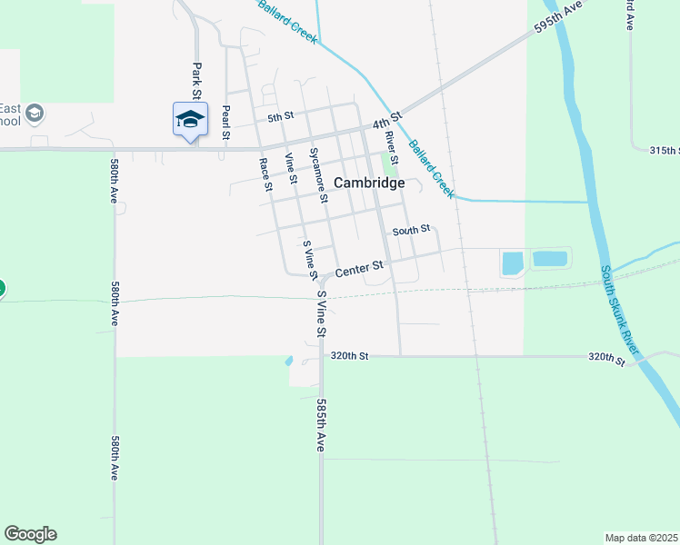 map of restaurants, bars, coffee shops, grocery stores, and more near 312 South Sycamore Street in Cambridge