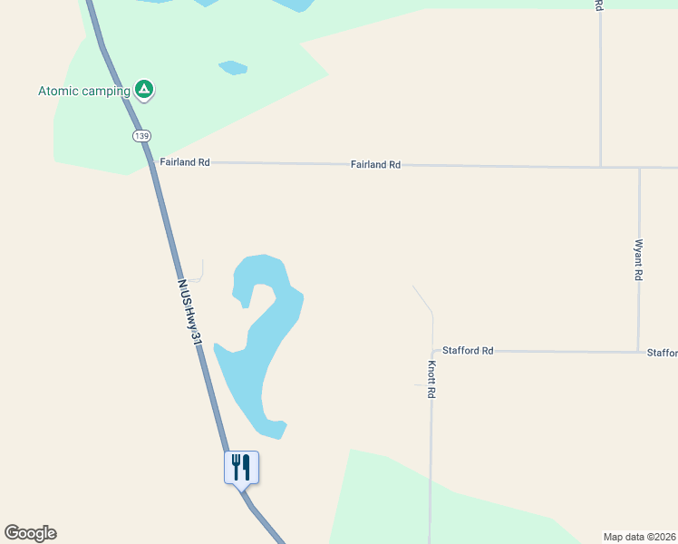 map of restaurants, bars, coffee shops, grocery stores, and more near 305 Knott Road in Niles