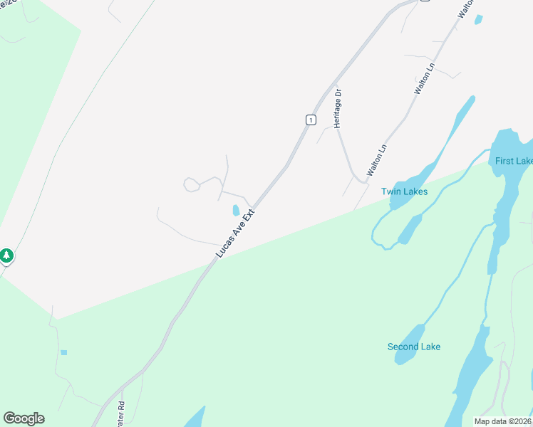 map of restaurants, bars, coffee shops, grocery stores, and more near 1050 Lucas Avenue Extension in Hurley