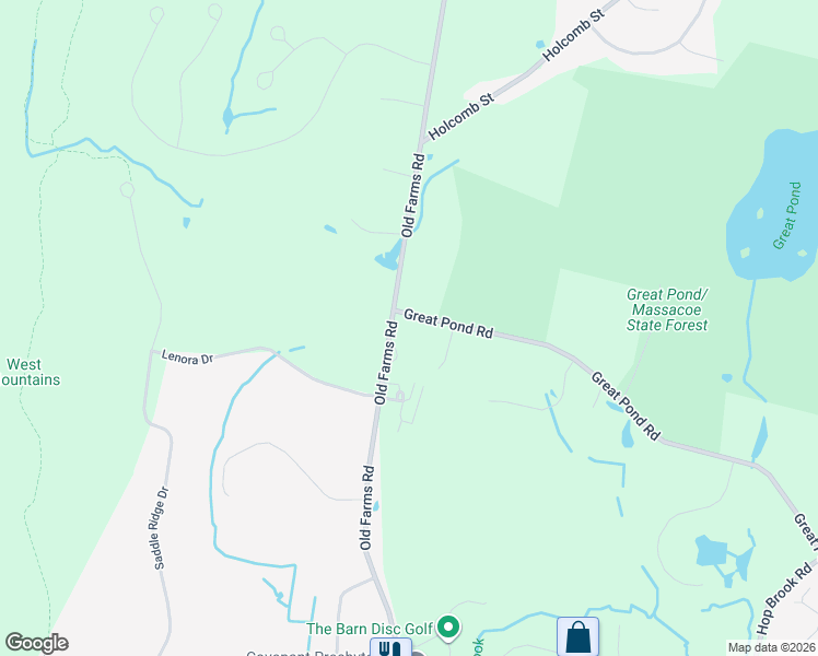 map of restaurants, bars, coffee shops, grocery stores, and more near 194 Old Farms Road in Simsbury