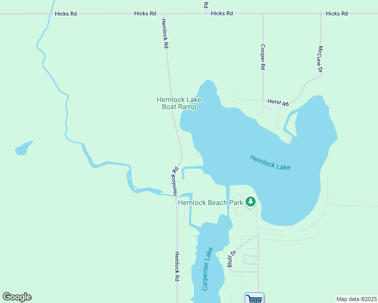 map of restaurants, bars, coffee shops, grocery stores, and more near 2129 Hemlock Road in Quincy