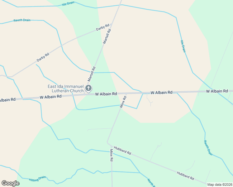 map of restaurants, bars, coffee shops, grocery stores, and more near 3315 West Albain Road in Monroe