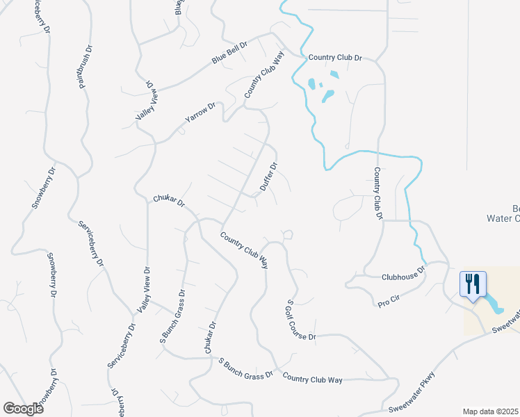 map of restaurants, bars, coffee shops, grocery stores, and more near 2710 Driver Circle in Garden City