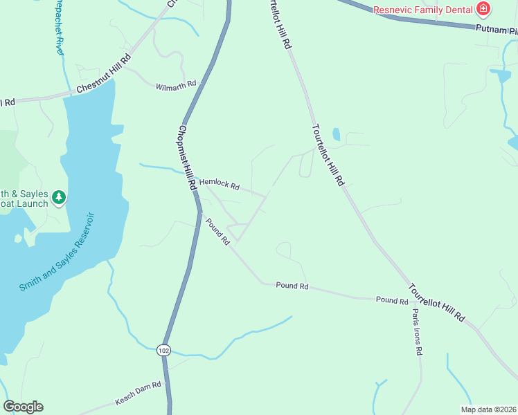 map of restaurants, bars, coffee shops, grocery stores, and more near 56 Diamond Hill Road in Glocester