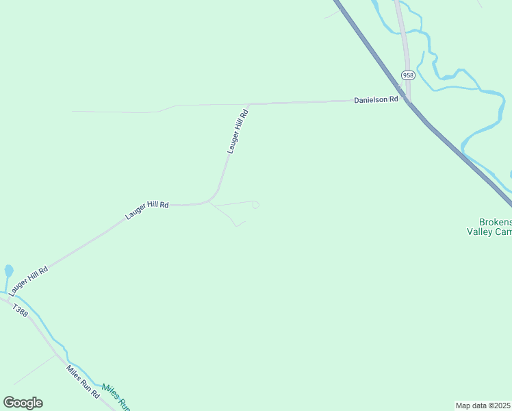 map of restaurants, bars, coffee shops, grocery stores, and more near 343 Lauger Hill Road in Spring Creek