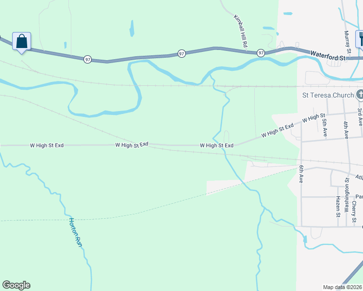 map of restaurants, bars, coffee shops, grocery stores, and more near 8180 West High Saint Exd in Union City