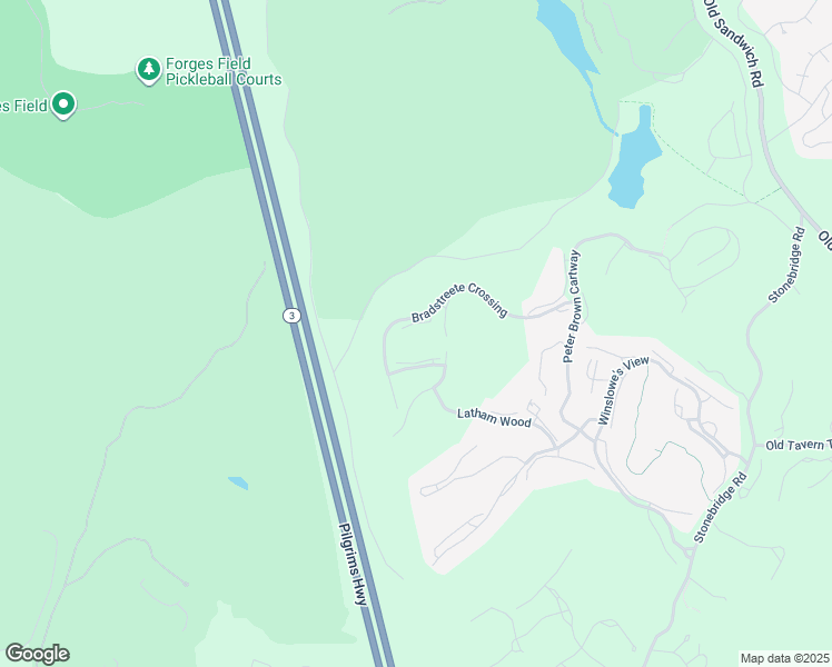 map of restaurants, bars, coffee shops, grocery stores, and more near 98 Bradstreete Crossing in Plymouth