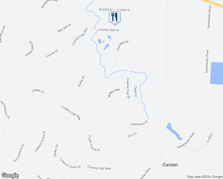 map of restaurants, bars, coffee shops, grocery stores, and more near 17 Wedge Way in Garden City