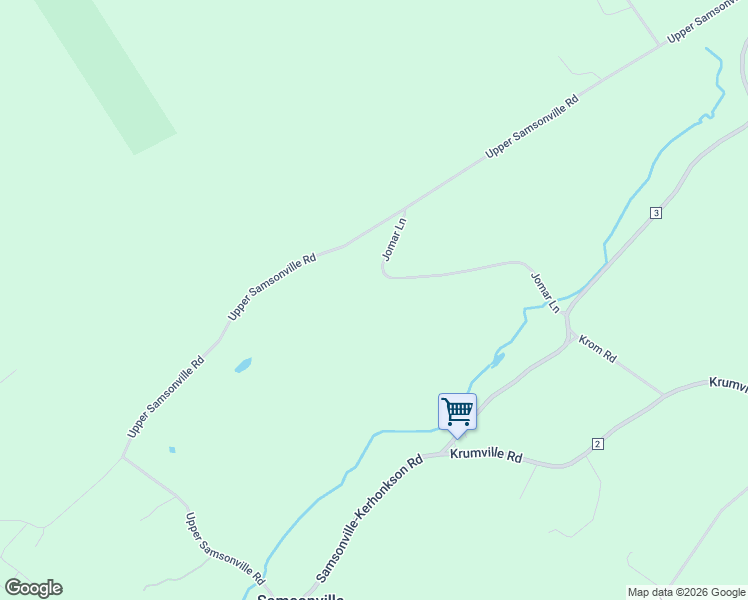 map of restaurants, bars, coffee shops, grocery stores, and more near 97 Jomar Lane in Olivebridge