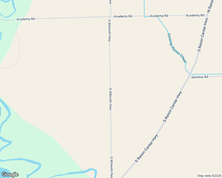 map of restaurants, bars, coffee shops, grocery stores, and more near 1630 South Wilmoth Highway in Adrian