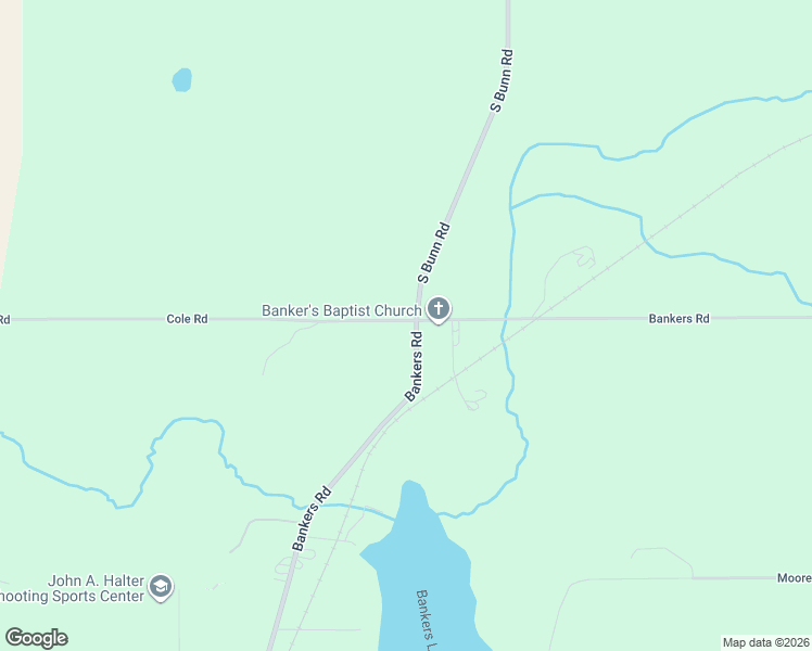 map of restaurants, bars, coffee shops, grocery stores, and more near 4048 Bankers Road in Hillsdale