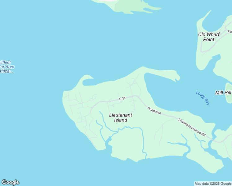 map of restaurants, bars, coffee shops, grocery stores, and more near 20 4th Avenue in Wellfleet