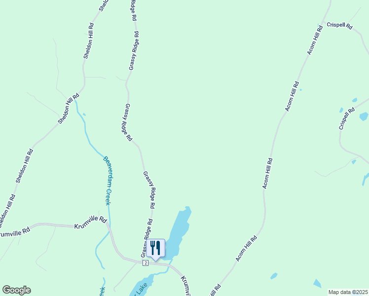 map of restaurants, bars, coffee shops, grocery stores, and more near in Krumville