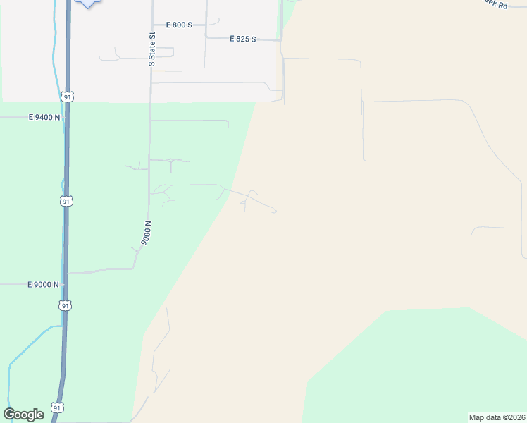 map of restaurants, bars, coffee shops, grocery stores, and more near 1310 East 9300 North in Richmond