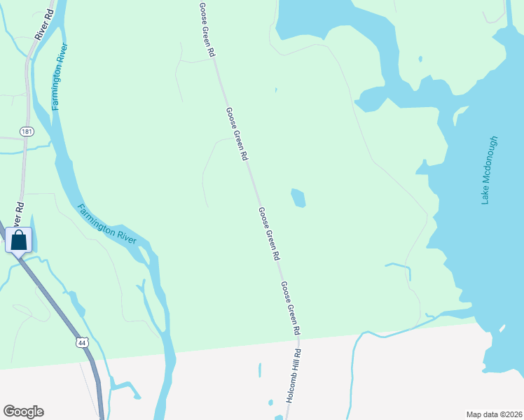 map of restaurants, bars, coffee shops, grocery stores, and more near 104 Goose Green Road in Barkhamsted