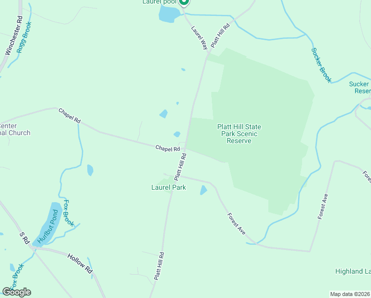 map of restaurants, bars, coffee shops, grocery stores, and more near 433 Platt Hill Road in Winsted