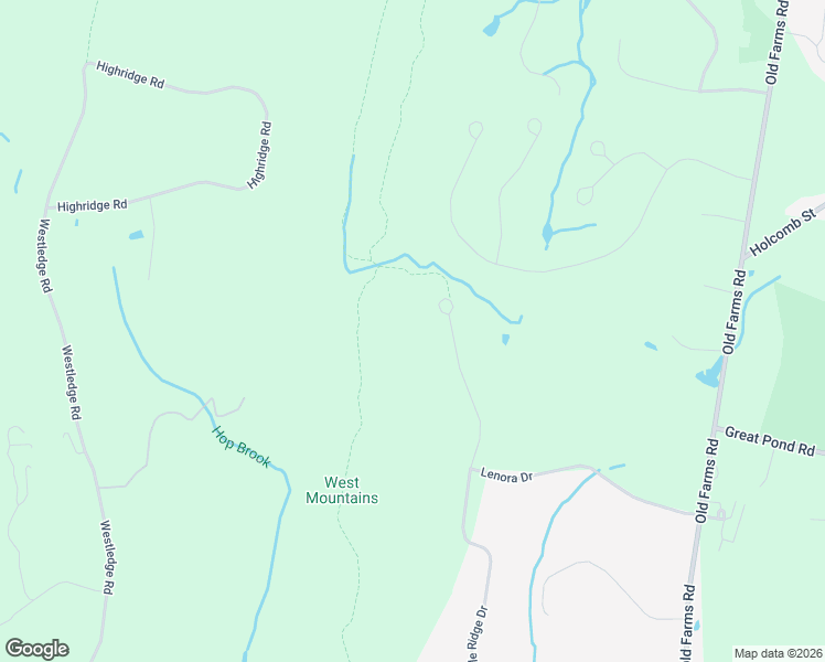 map of restaurants, bars, coffee shops, grocery stores, and more near 119 North Saddle Ridge Drive in Simsbury