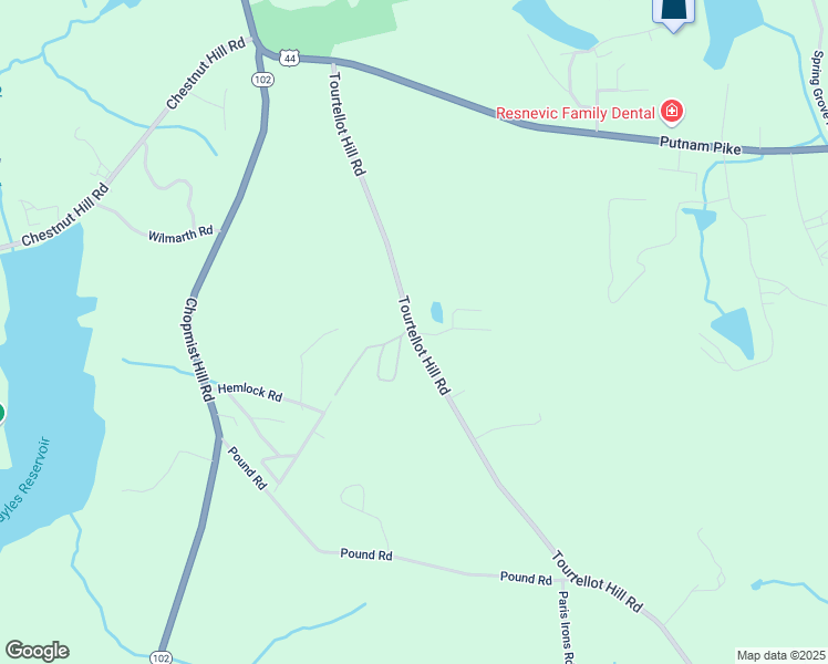 map of restaurants, bars, coffee shops, grocery stores, and more near 84 Diamond Hill Road in Glocester
