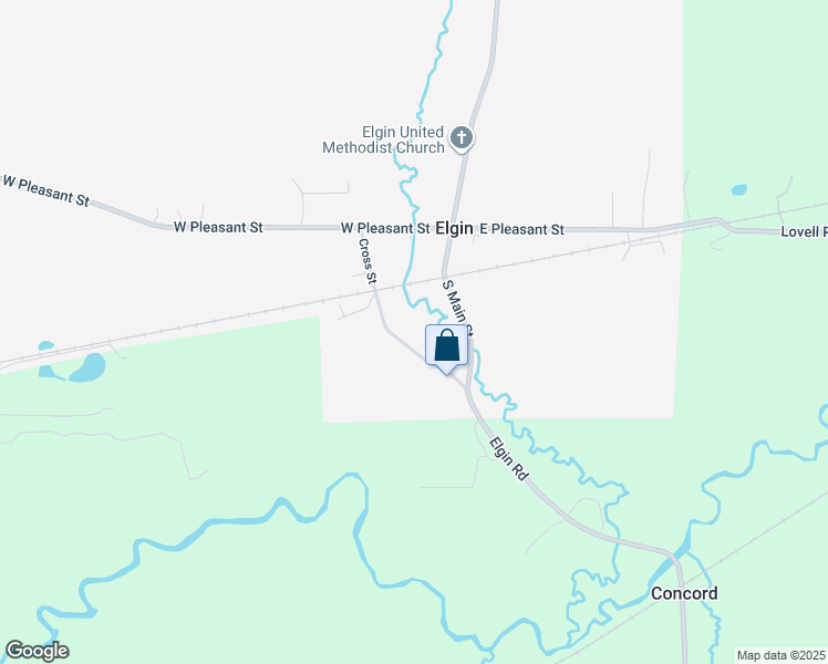 map of restaurants, bars, coffee shops, grocery stores, and more near in Elgin