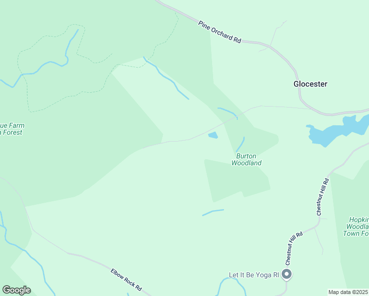 map of restaurants, bars, coffee shops, grocery stores, and more near 128 Joe Sweet Road in Glocester