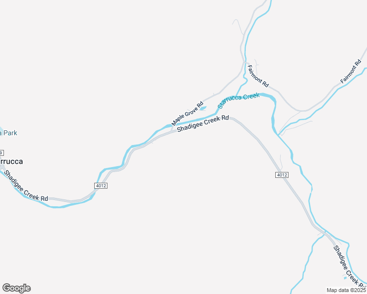 map of restaurants, bars, coffee shops, grocery stores, and more near 190 Shadigee Creek Rd in Starrucca