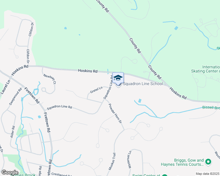 map of restaurants, bars, coffee shops, grocery stores, and more near 44 Squadron Line Road in Simsbury